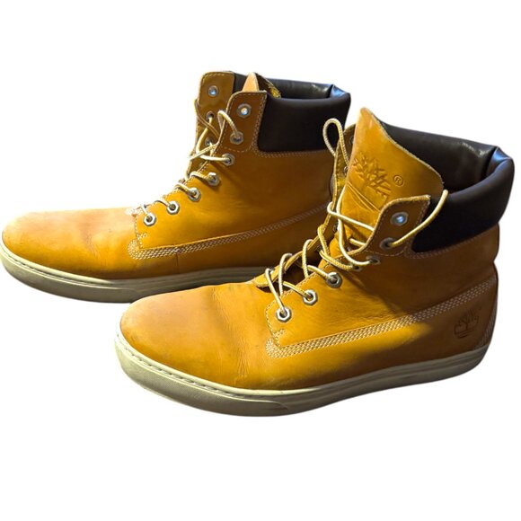 Timberland Shoes Earthkeeper Newmarket 6 Inch Wheat Men Boots 6667R Size 11.5 - Picture 1 of 12